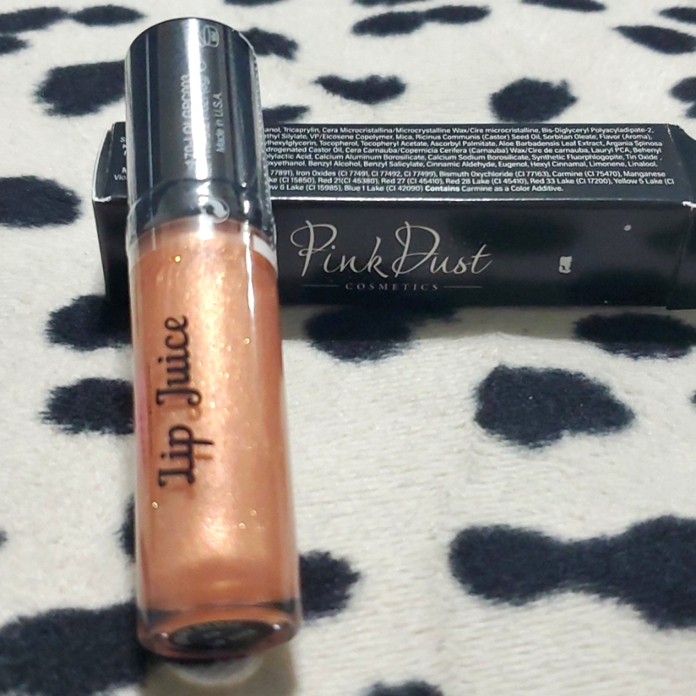 NIB Pink Dust Lip Juice gloss